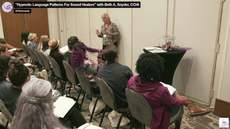Hypnotic Language Patterns For Sound Healers with Beth A, Snyder, CCHt